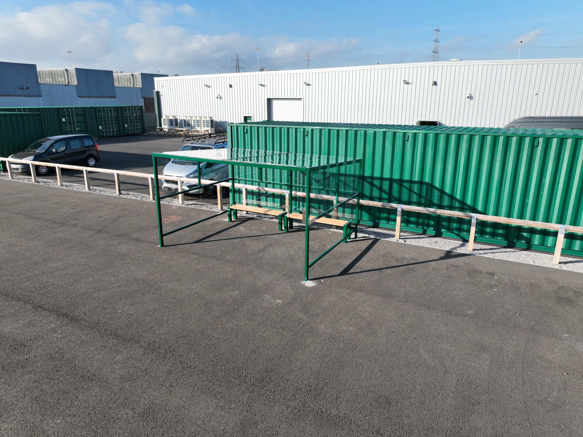 Bespoke smoking shelter