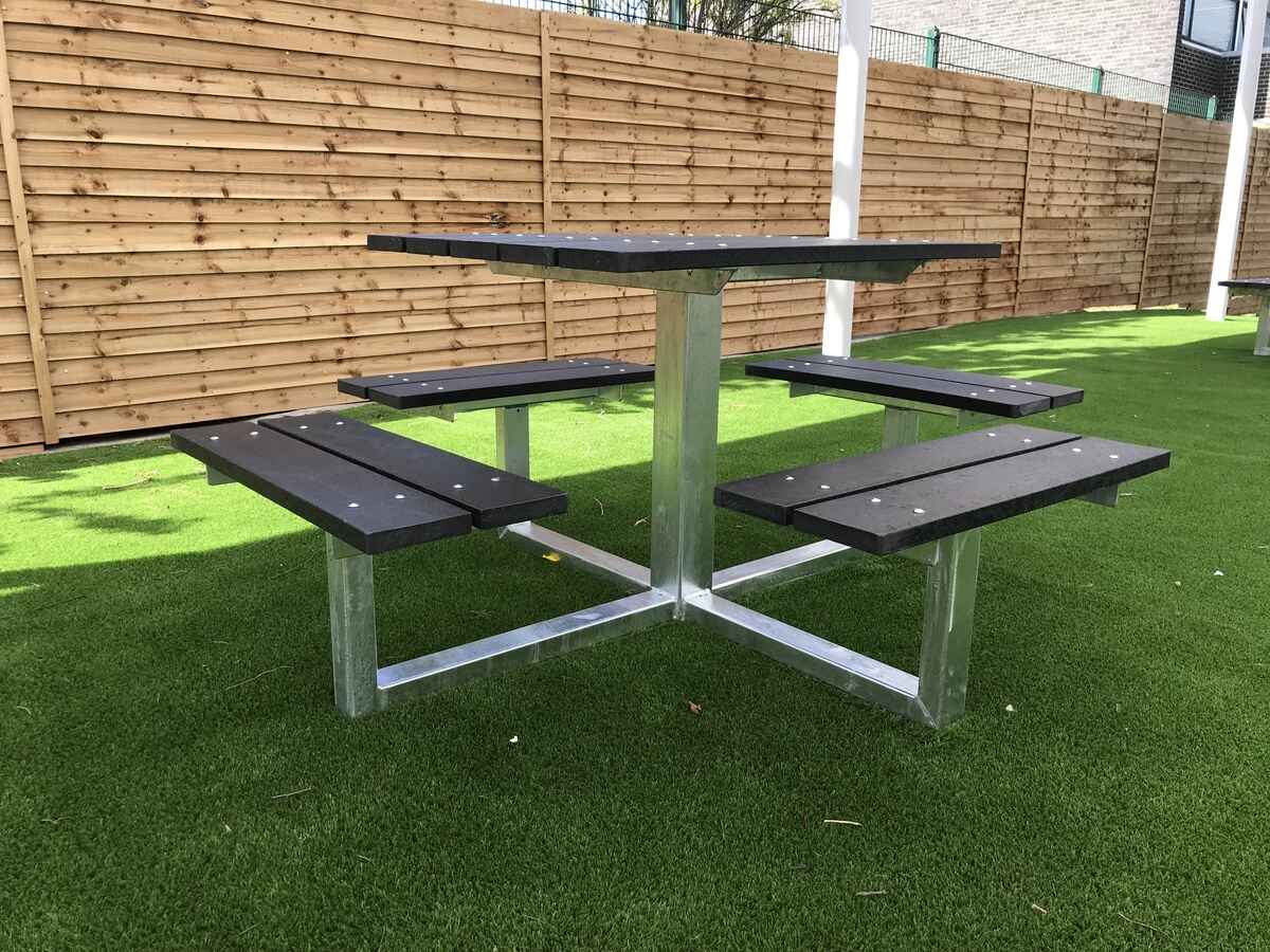 George Stephenson High School picnic table